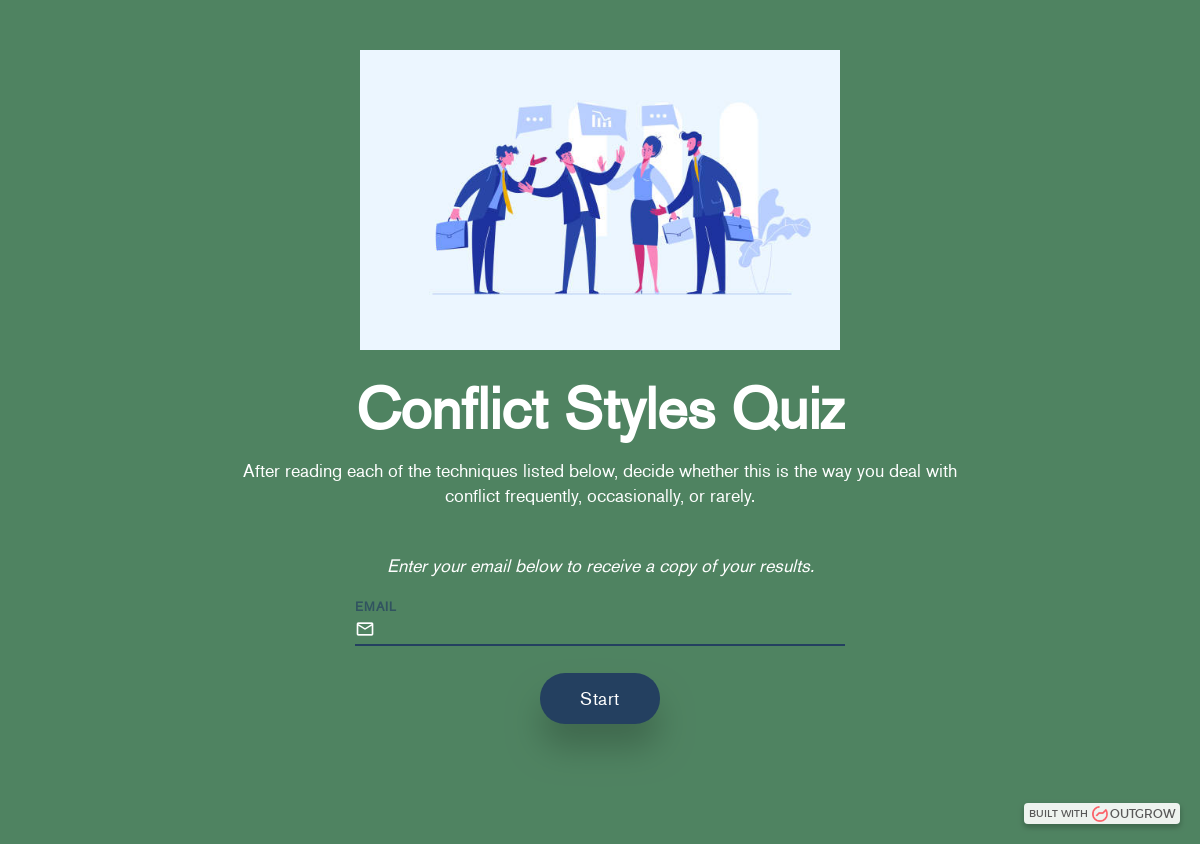 Conflict Styles Quiz