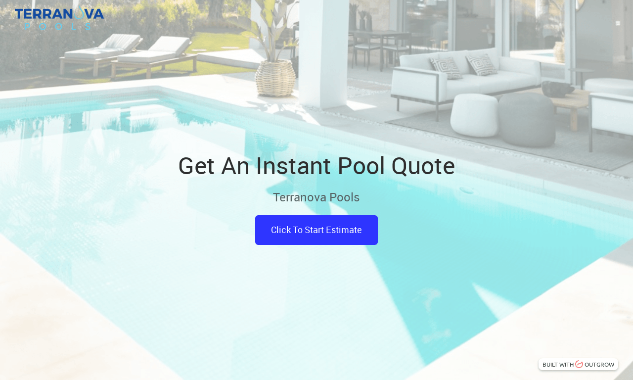 Get An Instant Pool Quote Terranova Pools
