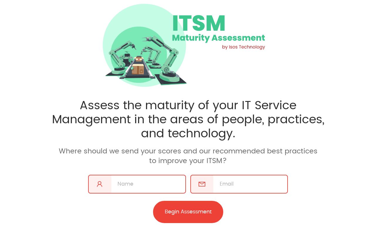 Isos Technology S Itsm Maturity Assessment